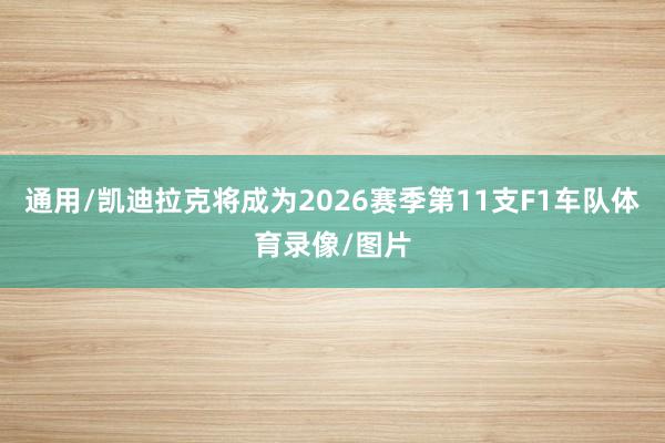 通用/凯迪拉克将成为2026赛季第11支F1车队体育录像/图片